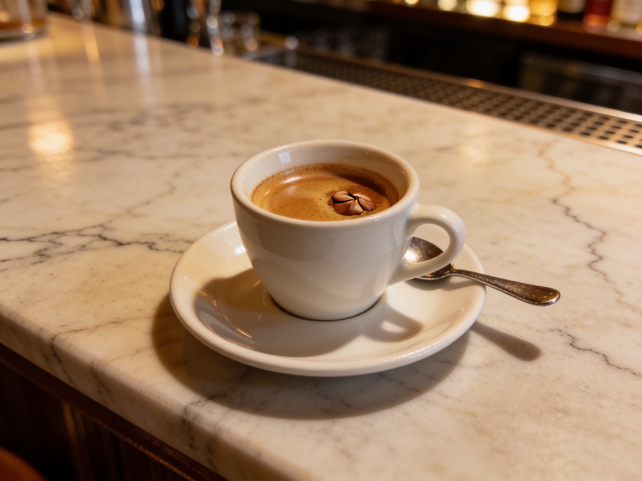 Espresso – italienische Spezialität im Food-Foto