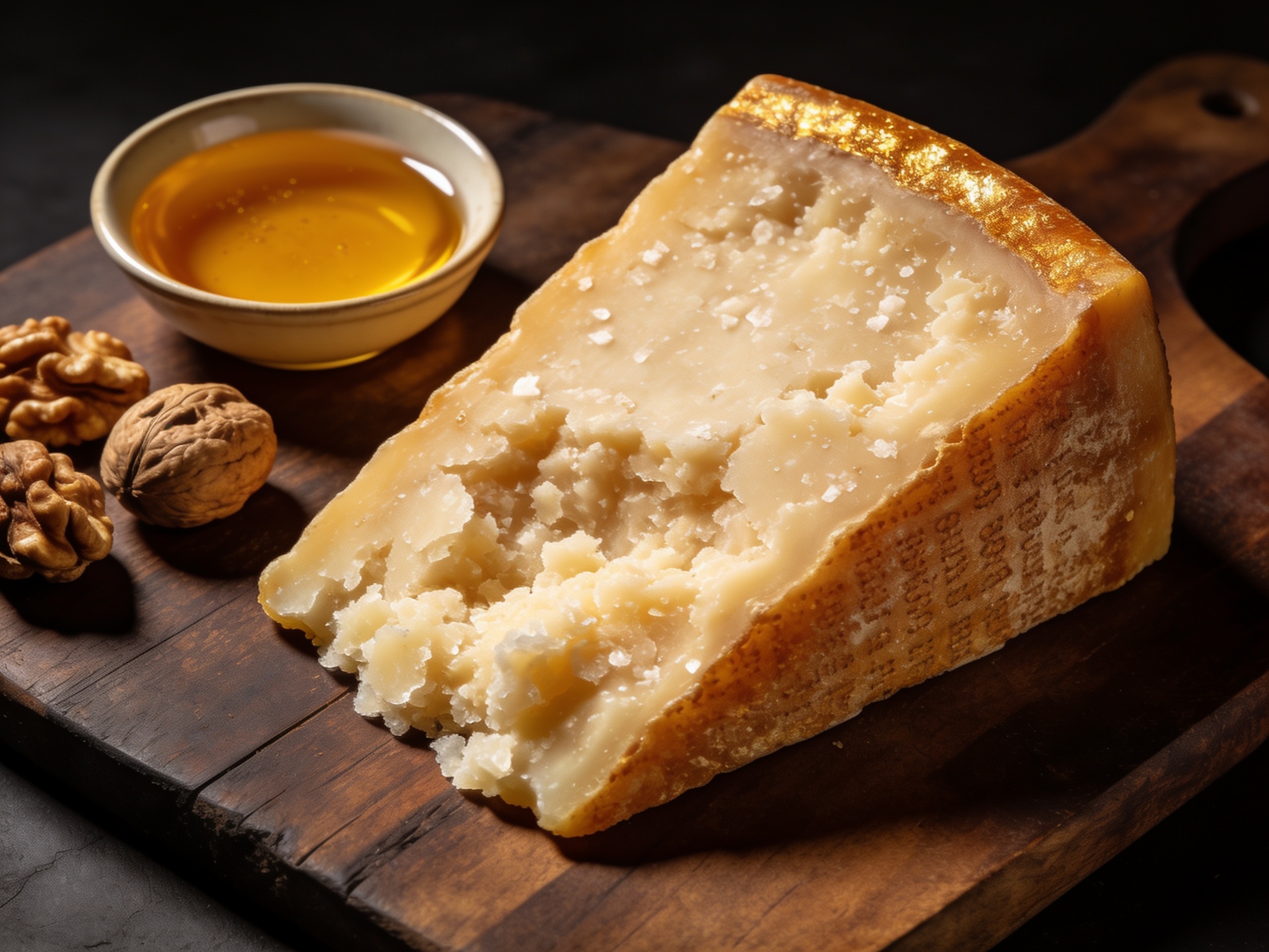 Parmigiano Reggiano – italienische Spezialität im Food-Foto