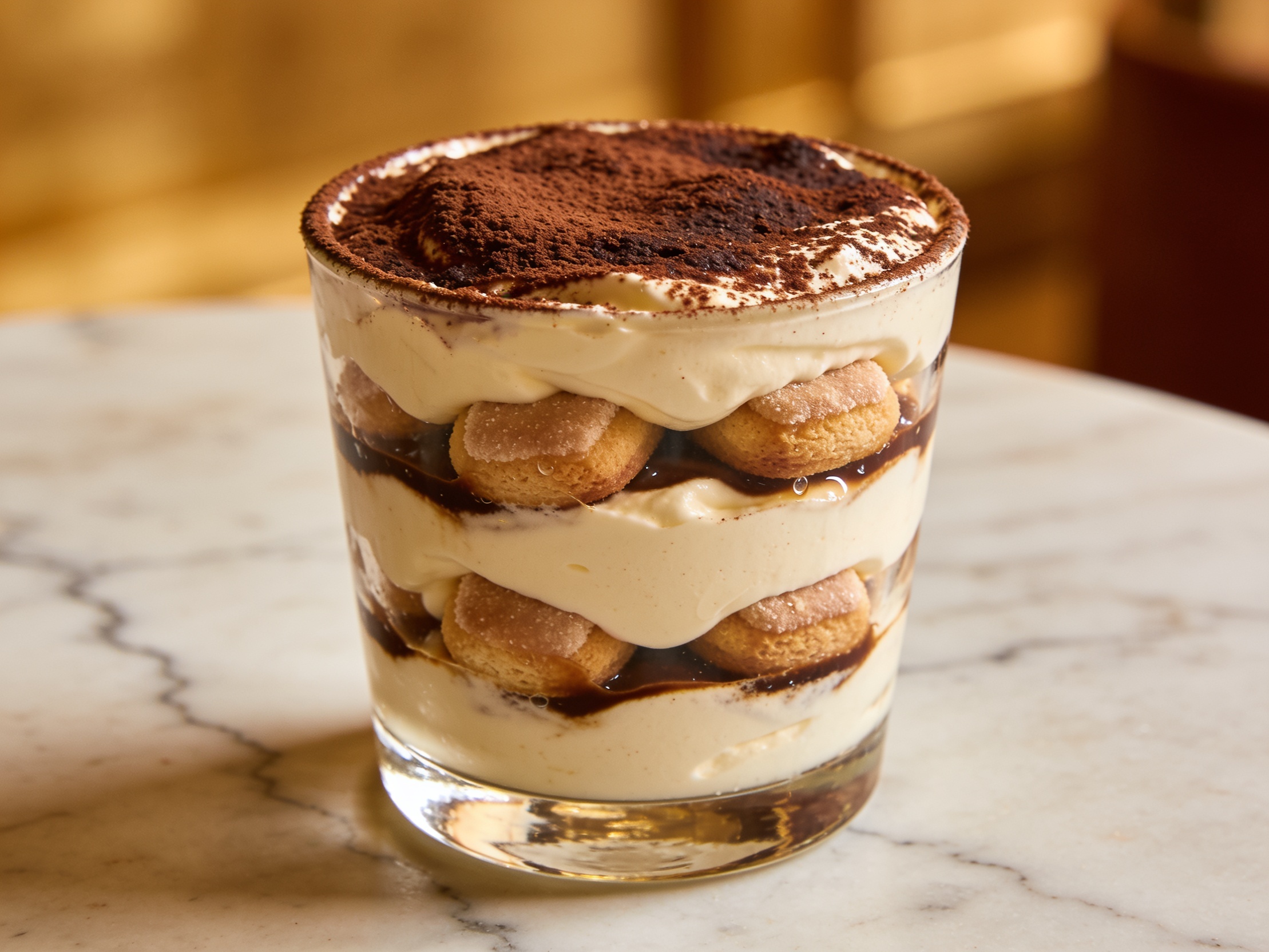 Tiramisu – italienische Spezialität im Food-Foto