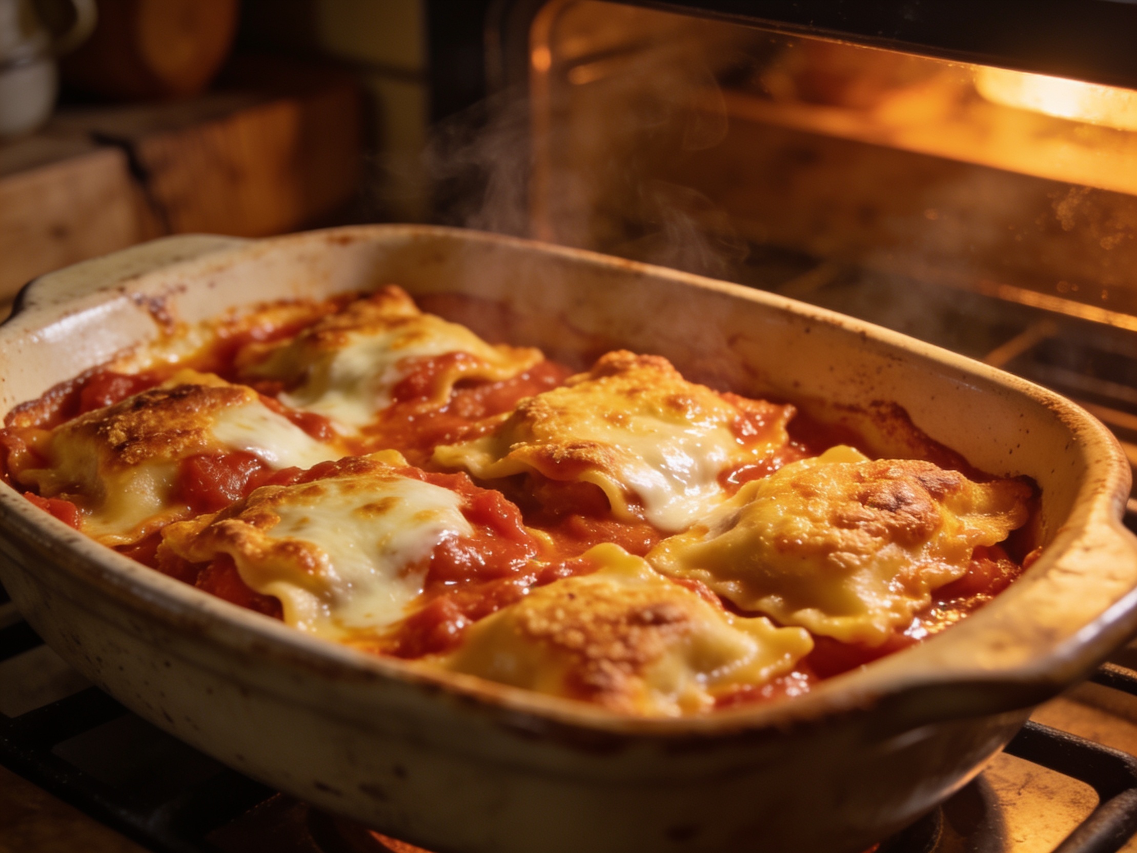 One pot ravioli aus dem ofen – Rezept aus Italien