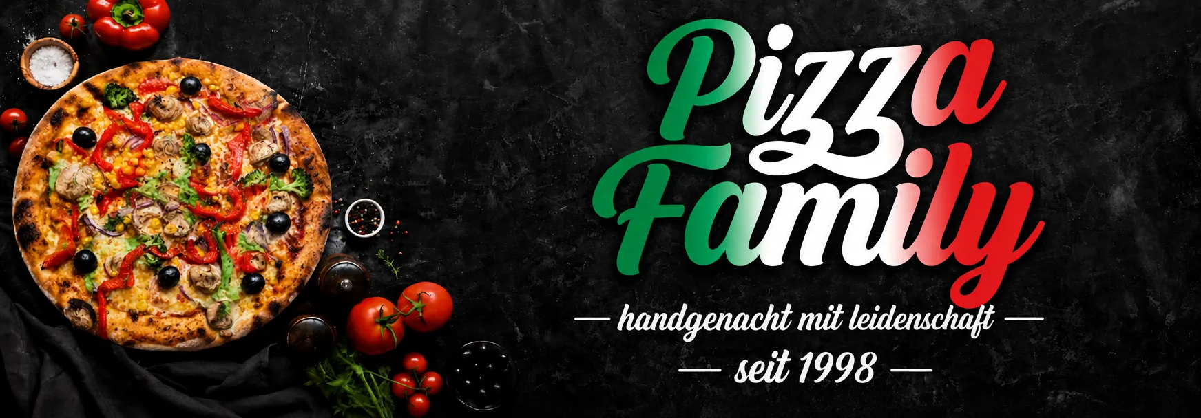 Pizza Family – handgemacht mit Leidenschaft